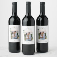 Élégante Arche Florale Lemon Tree Photo Enregistre