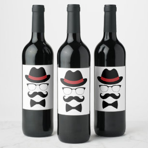 Étiquette Pour Bouteilles De Vin Eléments héliportés
