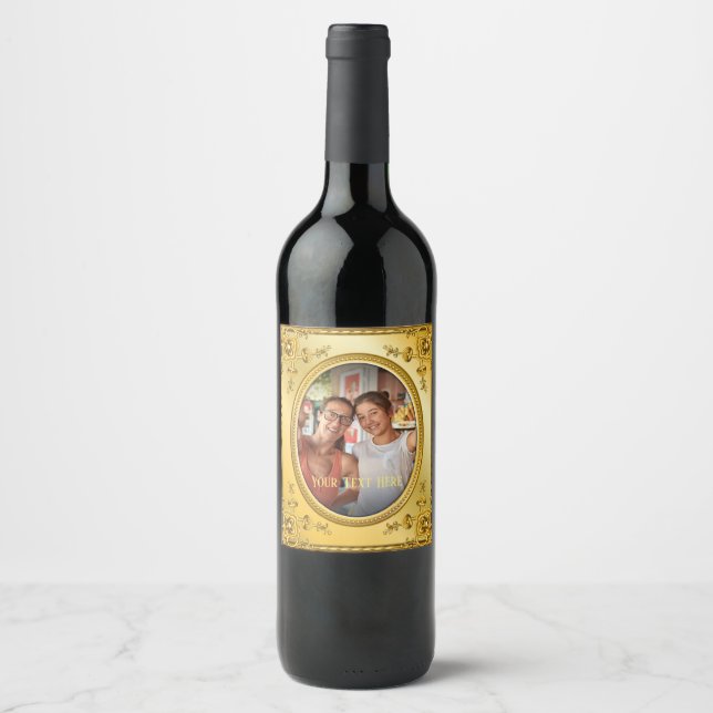 Étiquette Pour Bouteilles De Vin Étiquette à vin (Devant)