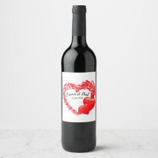 Étiquette Pour Bouteilles De Vin Etiquette bouteille personnalisée anniversaire