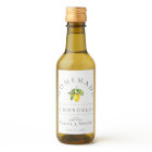 Étiquette de boisson Limoncello