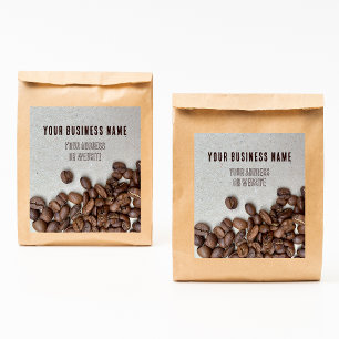 Étiquette Pour Bouteilles De Vin Étiquette de sac à café