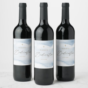 Étiquette Pour Bouteilles De Vin Étiquette de vin de dédicace pour bébé garçon à l'
