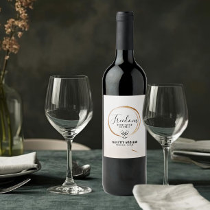 Étiquette Pour Bouteilles De Vin Étiquette de vin de divorce