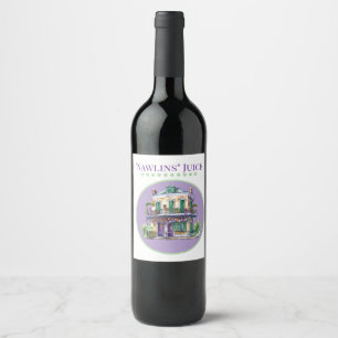 Étiquette Pour Bouteilles De Vin Étiquette de vin de Nawlins