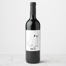 Étiquette de vin Ghosty
