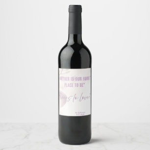 Étiquette Pour Bouteilles De Vin Étiquette mariage de bouteille