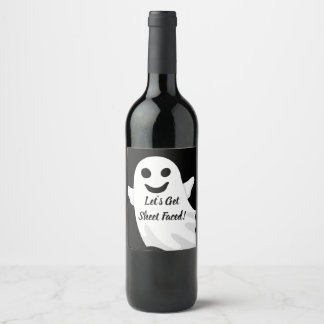 Étiquette Pour Bouteilles De Vin Faisons face à la feuille !