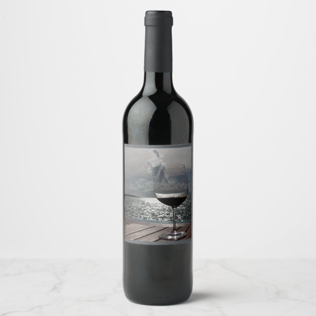 Étiquette Pour Bouteilles De Vin Fait maison (Devant)