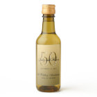 Faux Métallic Or Noir 50e anniversaire Mariage