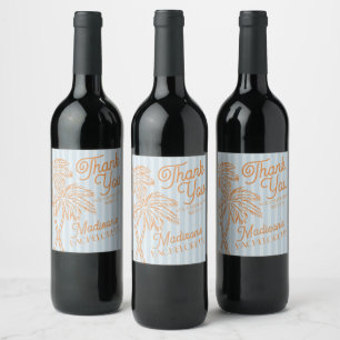 Étiquette Pour Bouteilles De Vin Faveurs de l'enterrement de vie de jeune fille de 