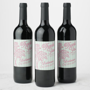 Étiquette Pour Bouteilles De Vin Faveurs de l'enterrement de vie de jeune fille sur