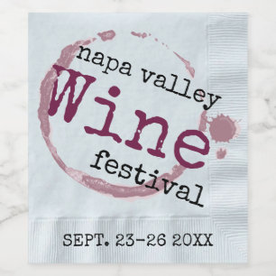Étiquette Pour Bouteilles De Vin Festival du vin