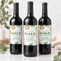 Fête de Bébé Les Animaux de Safari de Wild One