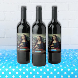 Étiquette Pour Bouteilles De Vin Fête du vin et de la peinture 35e anniversaire