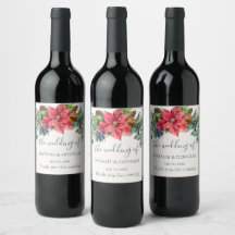 Feuillage vert Poinsettia Mariage