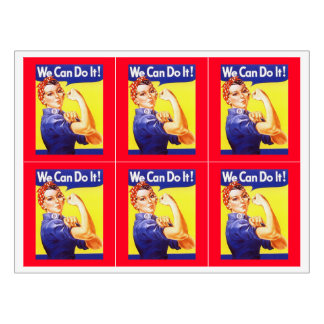 Étiquette Pour Bouteilles De Vin Filles Week-end Nuit dehors Rosie le Riveter Étiqu