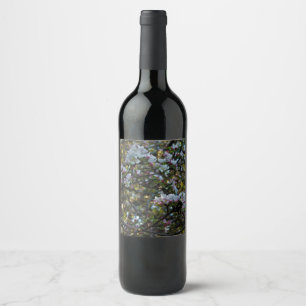 Étiquette Pour Bouteilles De Vin Fleurs d'Apple