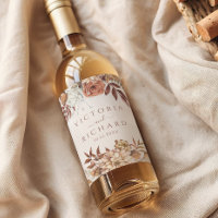 Fleurs de terre cuite Boho automne Mariage