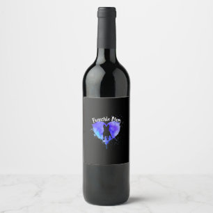Étiquette Pour Bouteilles De Vin Frenchie Mom French Bulldog Chien Maman Funny Cade
