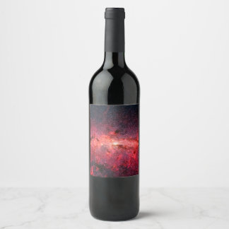 Étiquette Pour Bouteilles De Vin Galaxie de la Voie Lactée