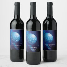 Glamourous 50e anniversaire Blue Party Disco Ball