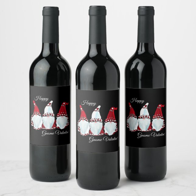 Étiquette Pour Bouteilles De Vin Gnome (Bouteilles)