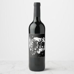 Étiquette Pour Bouteilles De Vin Graffiti Creep