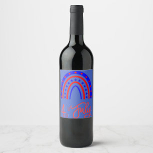 Étiquette Pour Bouteilles De Vin HEUREUX T-shirt 4E