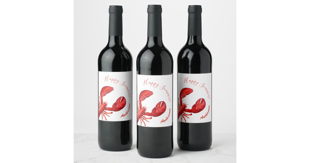 Sticker Bouteille de vin rouge sur fond blanc 1