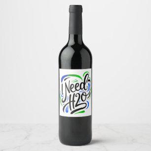 Étiquette Pour Bouteilles De Vin J'ai besoin d'un script H2O