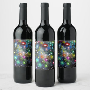 Étiquette Pour Bouteilles De Vin Je souhaite que 
