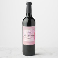 Jolie oeillets Roses Fabrication De Vins Élégants