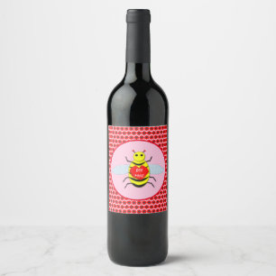 Étiquette Pour Bouteilles De Vin Jour des Véntines