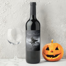Joyeux Halloween Flying Witch Personnalisé
