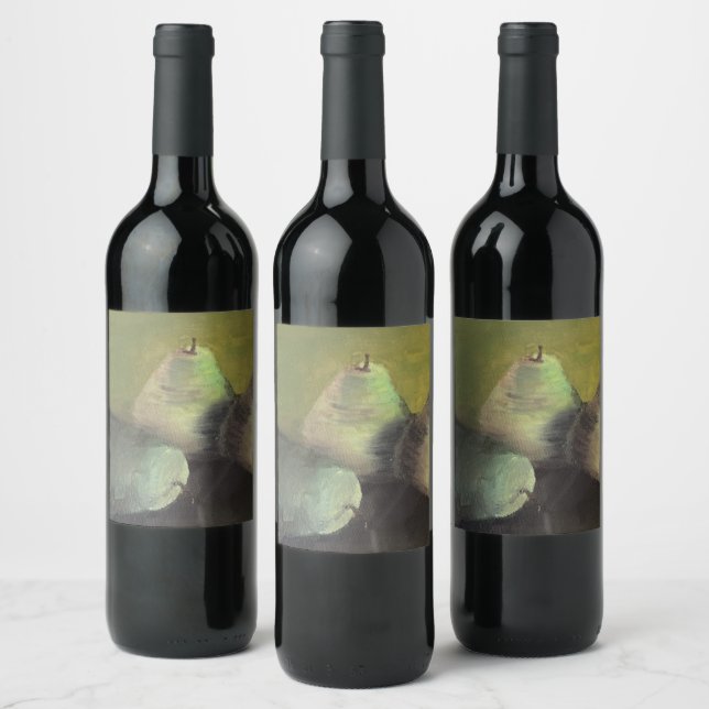 Étiquette Pour Bouteilles De Vin Les trois poires  (Bouteilles)