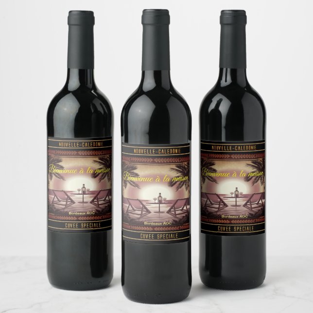 Étiquette Pour Bouteilles De Vin lot d'étiquettes (Bouteilles)