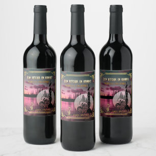 Étiquette Pour Bouteilles De Vin lot d'étiquettes 