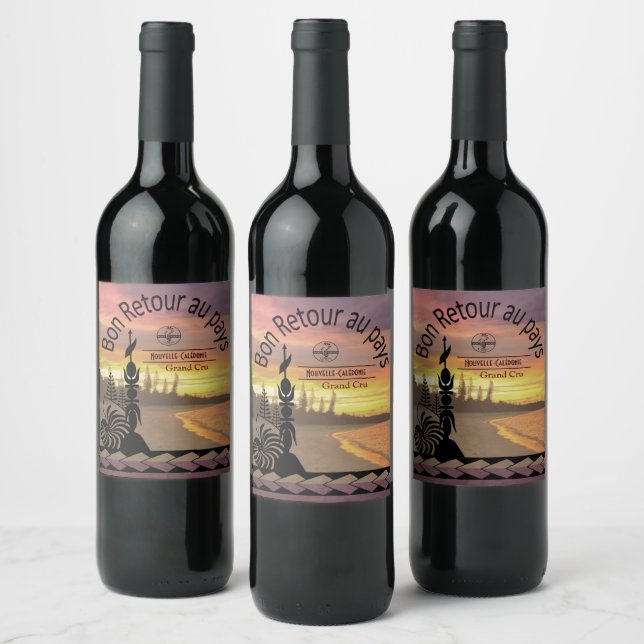 Étiquette Pour Bouteilles De Vin lot d'hiver (Bouteilles)