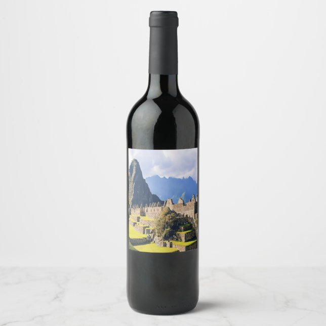 Étiquette Pour Bouteilles De Vin MACHU PICCHU - Pérou - voir (Devant)