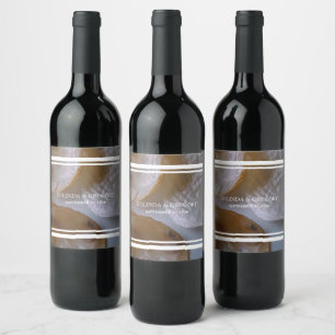 Étiquette Pour Bouteilles De Vin Mariage Beach Clams