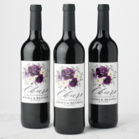 Mariage floral blanc blanc blanc blanc de prune d'