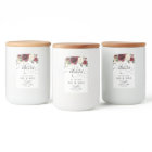 Mariage floral blanc blanc ivoire rouge Bourgogne 