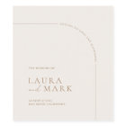 Mariage minimaliste moderne Boho Arch