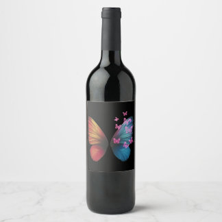 Étiquette Pour Bouteilles De Vin Montrer la beauté