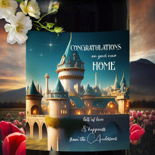 Étiquette Pour Bouteilles De Vin New Home Castle Real Estate