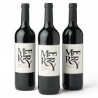 Noir & or vintage merry chritsmans faveur cadeau