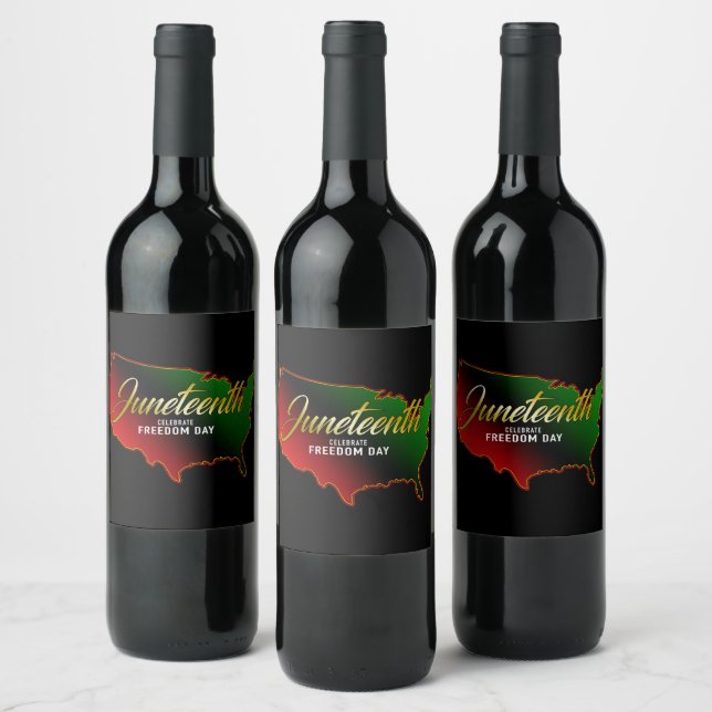 Étiquette Pour Bouteilles De Vin Pan African (Bouteilles)