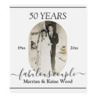 Photo noir et blanc Mariage du 50e anniversaire