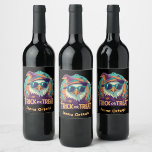 Étiquette Pour Bouteilles De Vin Pique-nique ou réglette - Fright Night